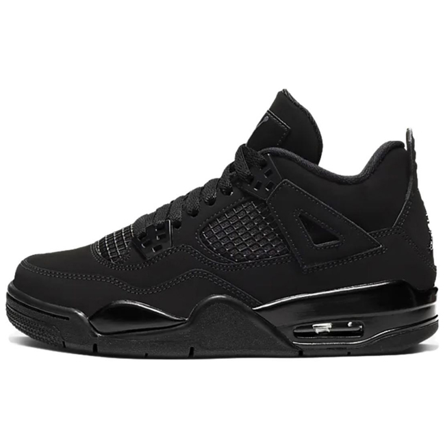 4 Black Cat Men Women Sneakers Fashion Casual Sports Shoes Basketball Shoes 