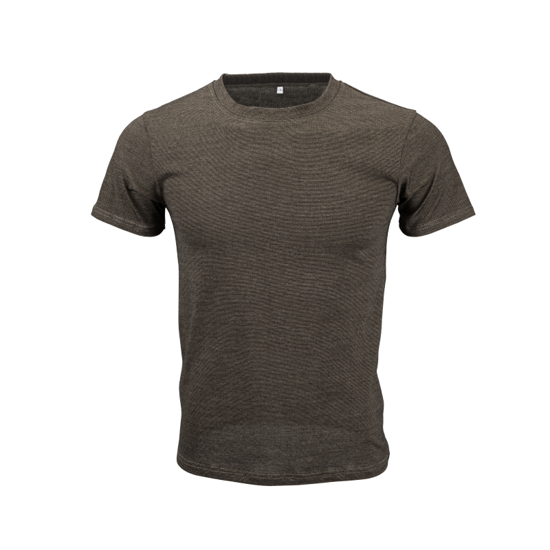 Soft Anti-fungus Deodorant Emf Shielding Anti-radiation Men T Shirt With Pure Silver Fiber