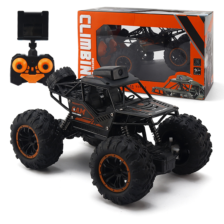 Car Toy With Camera Children's Toy Car Kids Electric Fire Truck 12 Volt Ride On Car Toy For Baby Remote 