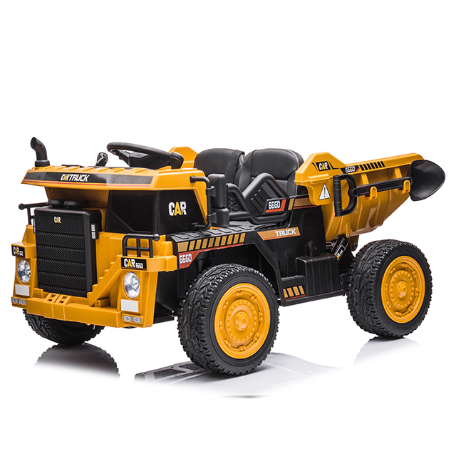 2021 New Model Popular Styles Of Children's Electric Toys And Children's Toy Engineering Vehicles With Two Seats 