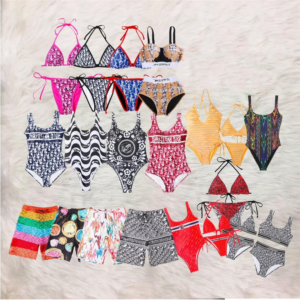 2023 Woman Sexy Famous Brand Luxury Bikini Swim Wear Bath Suit Beachwear Swimwear Swimsuit Designer Bathing Suits For Women 