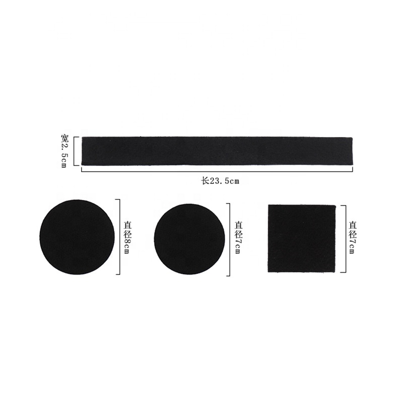 Cotton Black Fireproof Household Incense Burner Home Decoration Aromatherapy Insulation Fireproof Customized Size Mat 