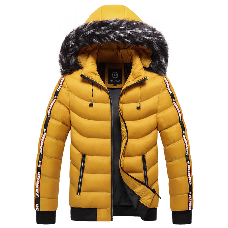 2022 Chaquetas De Hombre Retro Custom Modest Trench Fur Down Winter Puffer Coat Manufacture Street Style Clothing Men's Jacket 