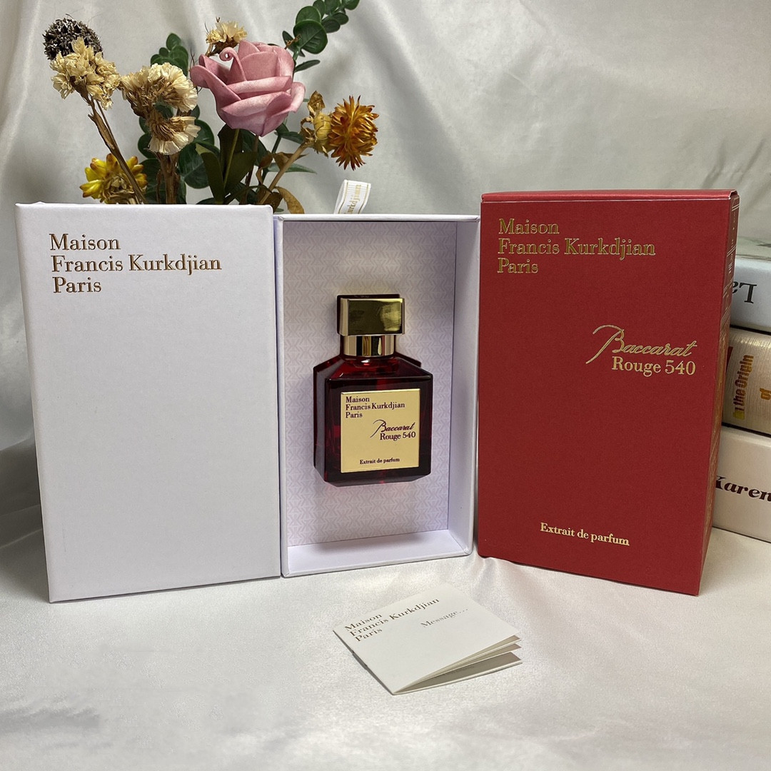Women's Perfume Mfk Francis Kurkjian 540 Red Baccarat Perfume One Rose Life Endless Water Neutral Perfume Deodorant 