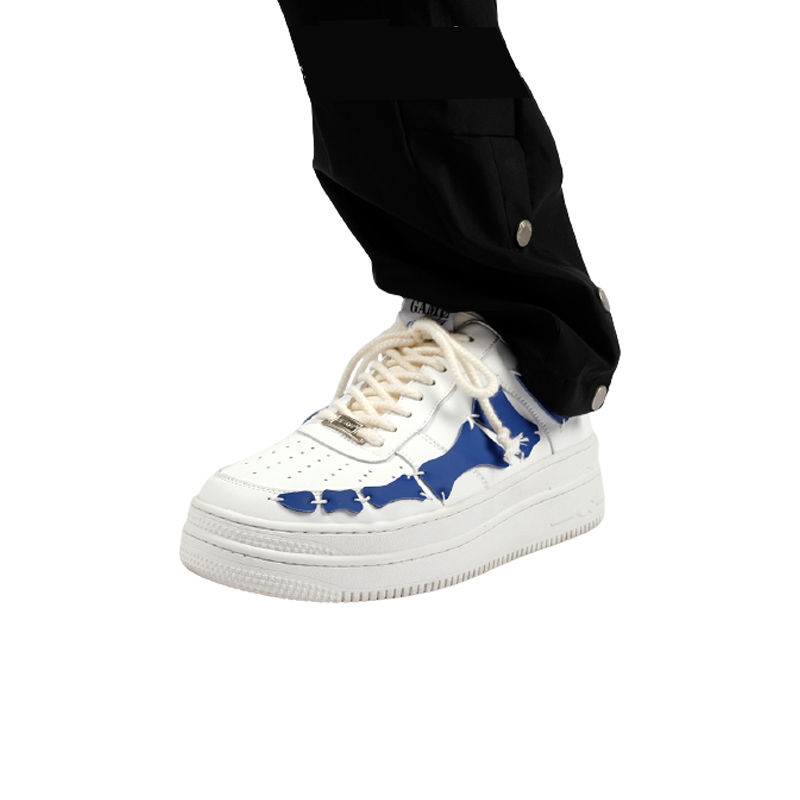 Xinxiezhi Hot Sale Pu Basketball Sneakers Custom Thick Base Sneakers For Men Luminous Men's Casual Shoes 