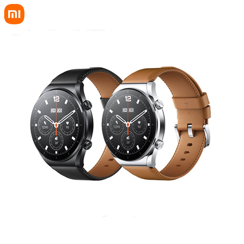 2022 Xiaomi Mi Watch S1 Smartwatch 1.43" Amoled Display 12 Days Battery Life Wireless Charging Answer Call Wrist Watch For Men 