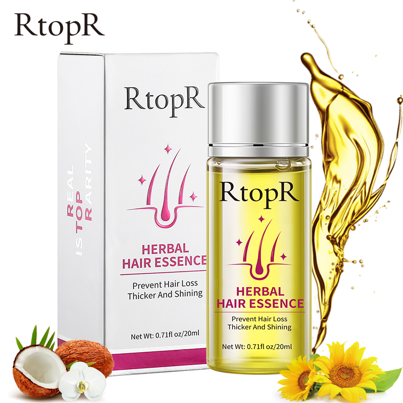 Herbal Hair Growth Anti Hair Loss Liquid Promote Thick Fast Hair Growth Treatment 20ml Essential Oil Health Care Beauty Essence 
