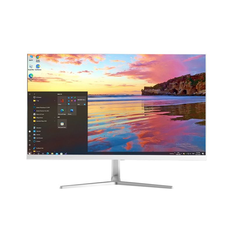 Aio Ordenador 21.5inch 24inch Desktop All In One Pc With 8/9 Th Gen I3 I5 I7 Processor Pc Curved Computer Hardware &amp; Software Pc 