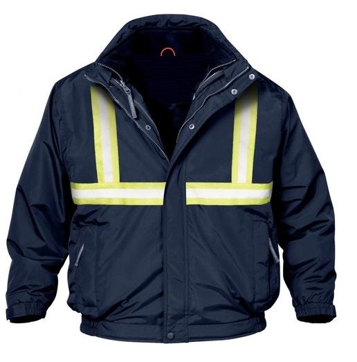 Factory Supply Reflective Freezer Cold Room Storage Clothing Hot Sale Hi Vis Winter Waterproof Mining Freezer Work Jacket 