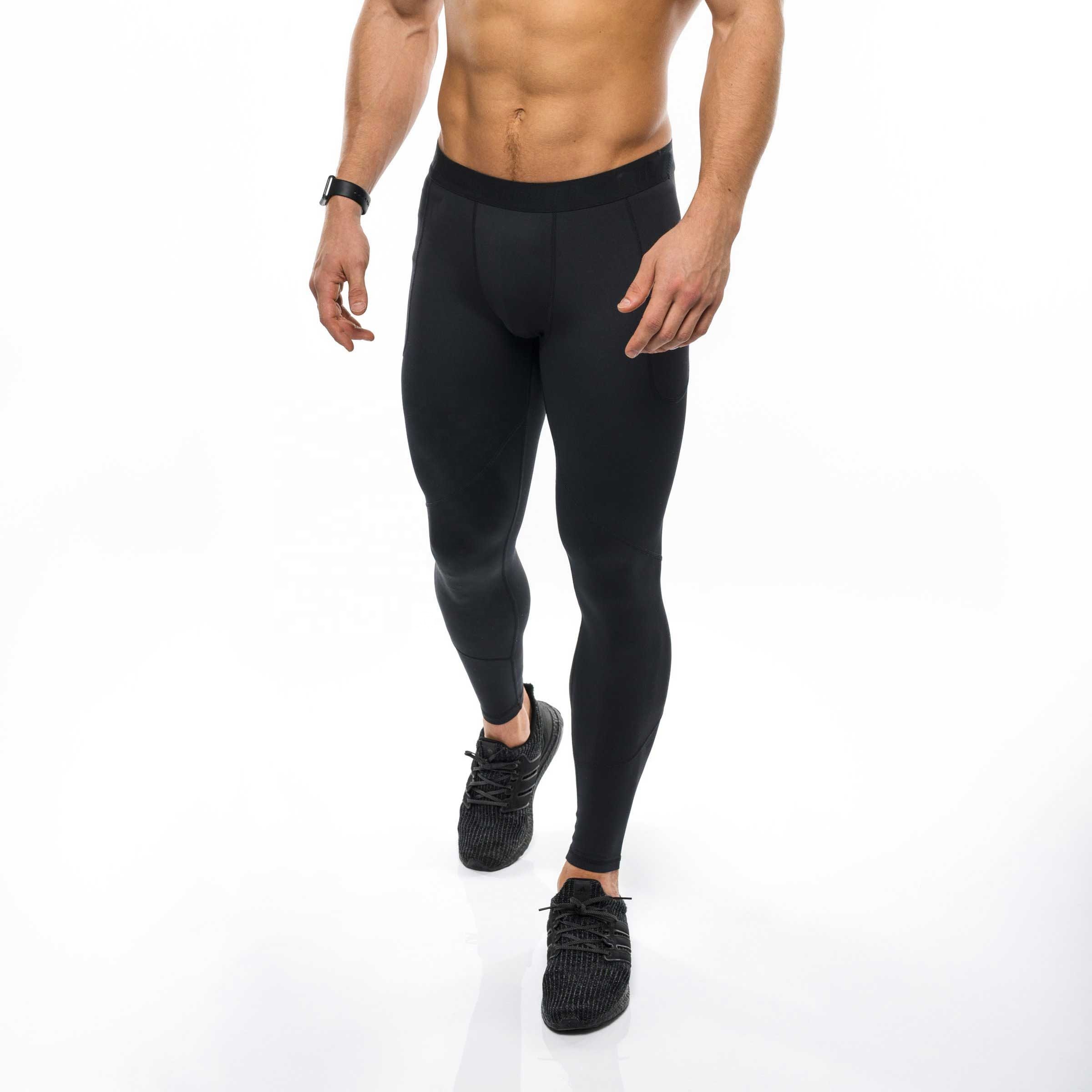 Men's Running Gym Fitness Leggings Workout Compression Tights For Men 