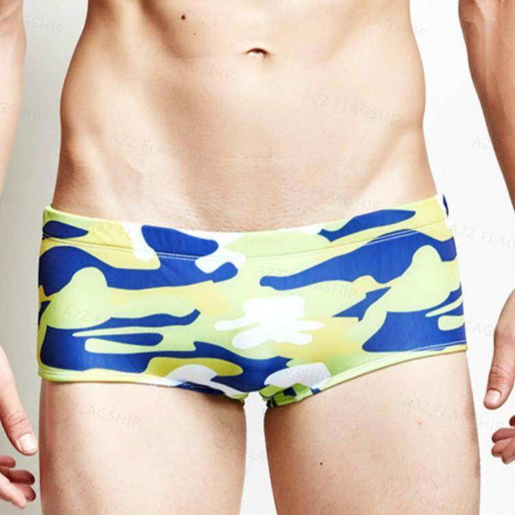 WaterPlay Men Swim Boxer Trunks Swim Briefs Swimwear Surf Beach Wear Swimsuit Low Rise AQS04 AQSWIM
