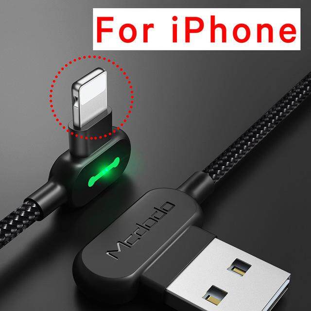 Mcdodo Lightning Cable 0.5m 1.2m 1.8m 3m USB Cable Fast Charging Cable Mobile Phone Charger Cord Adapter Usb Data Cable compatible with iPhone Apple X 8 7 6 5 6s plus iPad