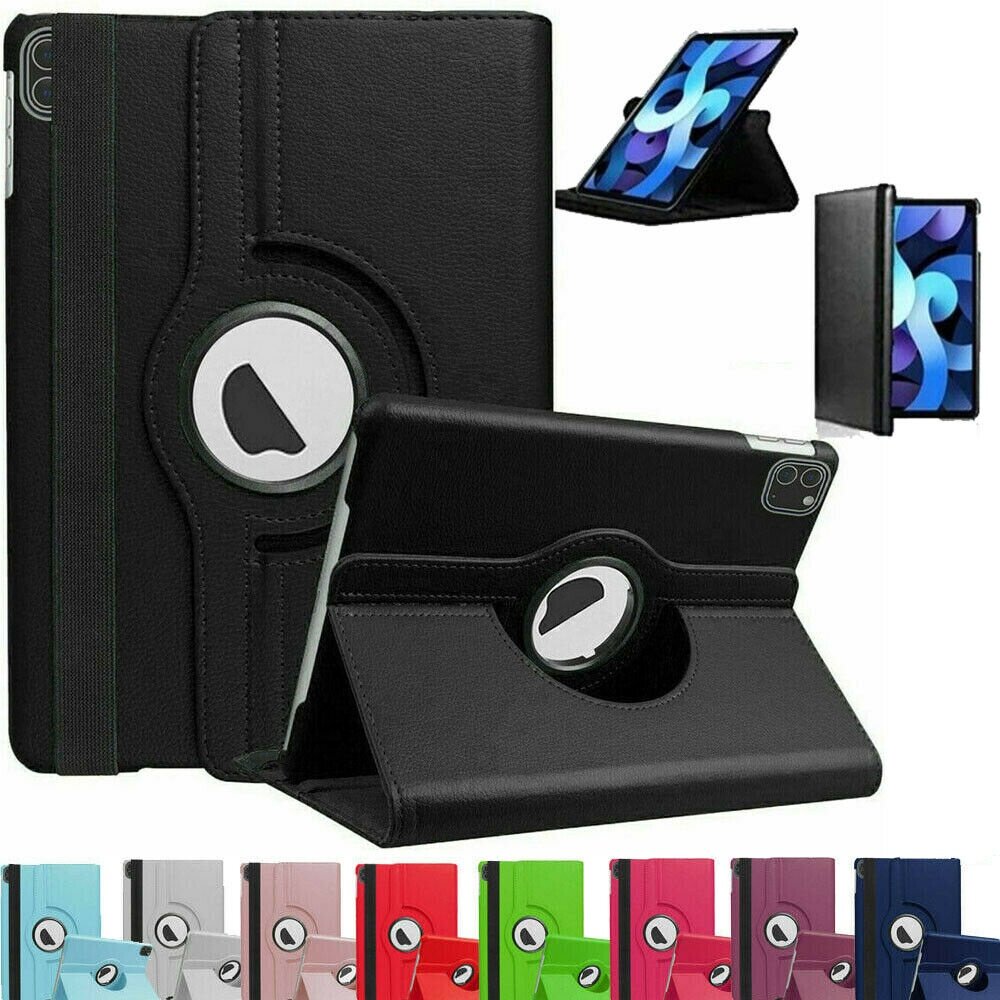 For Apple iPad Air 5 10.9" 2022 A2589 A2591 5th 4th Generation Air 4 2020 Leather Smart Case 360 Cover With Free Stylus