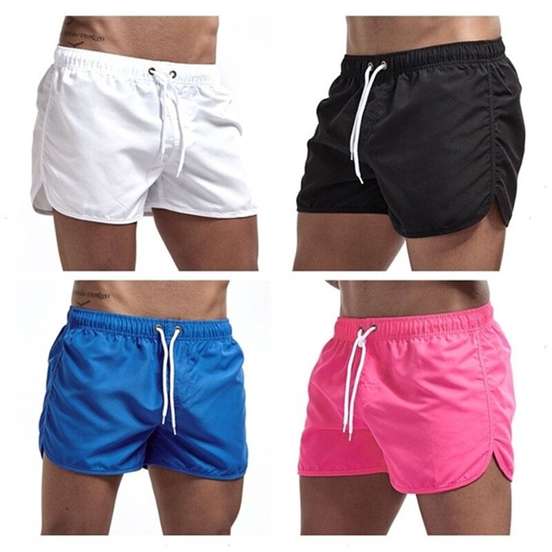Swimming Shorts for Men Swimwear Men Swimsuit Swim Trunks Summer Bathing Beach Wear Surf Shorts