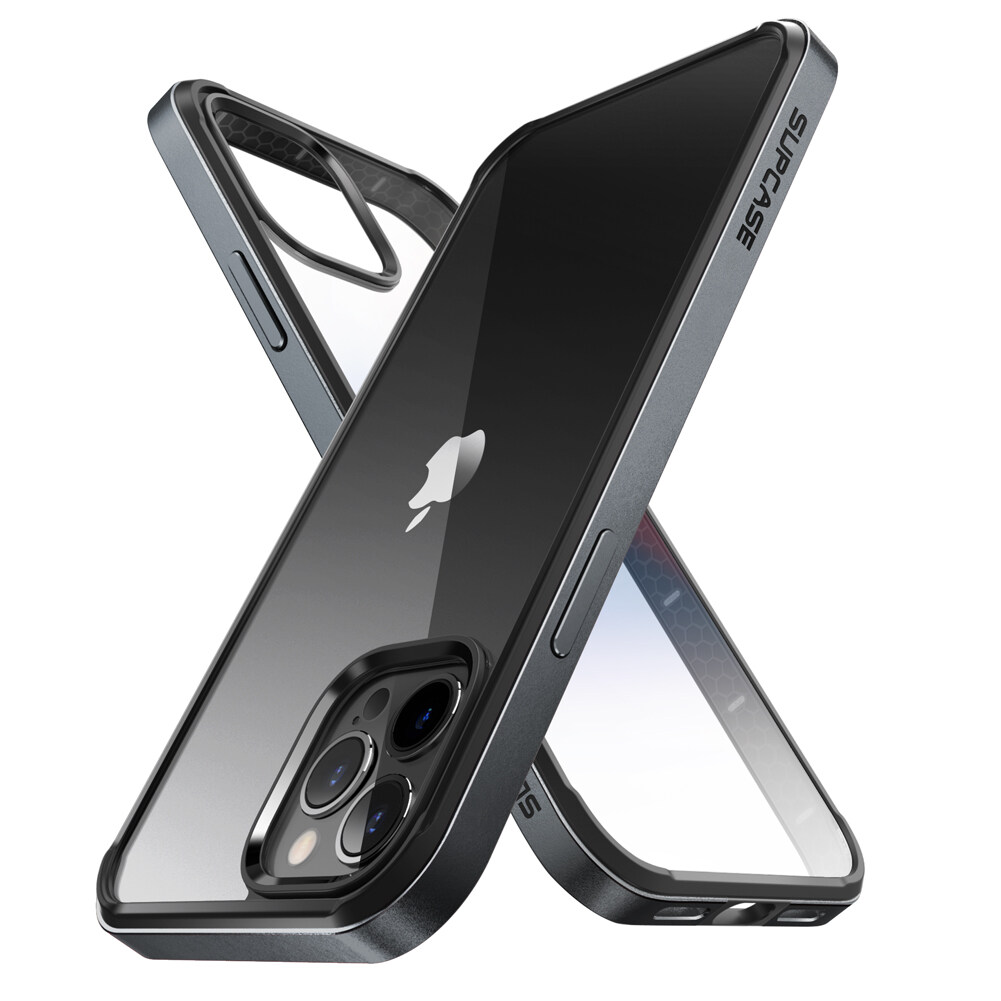 SUPCASE Unicorn Beetle Edge Case for iPhone iPhone 12 Pro Max (2020 Release) 6.7 Inch Slim Metal Frame Cover