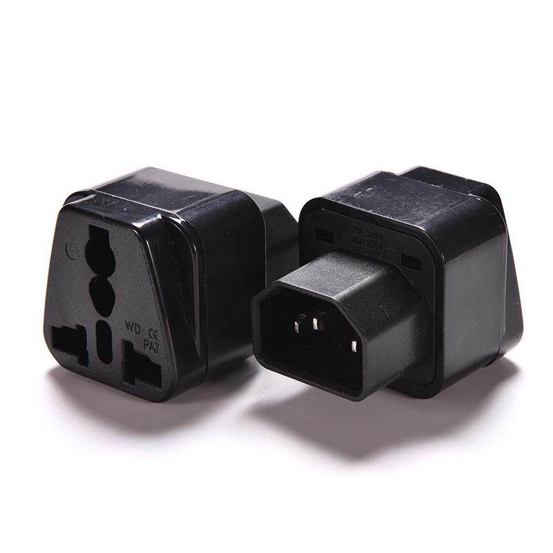 UNI Pro IEC 320 PDU UPS C14 Plug To Universal Female Socket Power Adapter Converter