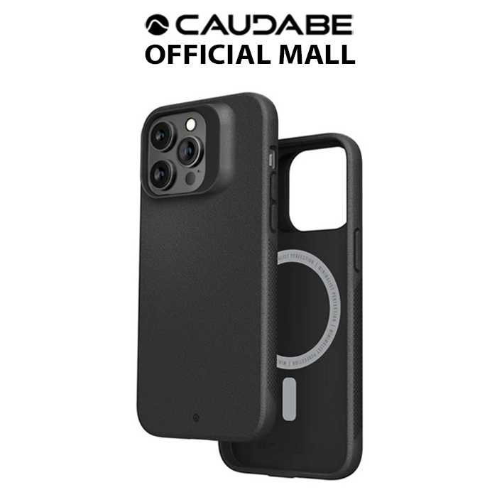 Caudabe Synthesis (Black) Phone Case for iPhone 14 Pro Max / iPhone 14 Pro