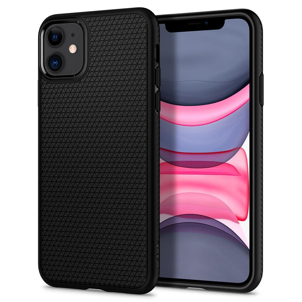 Spigen iPhone 11 Case Liquid Air Designed For Apple iPhone 11 2019 Mil-grade Certified with Air Cushion Technology Precise Fit Scratch Defense Drop Protection Casing Cover Phone Cover Premium Quality