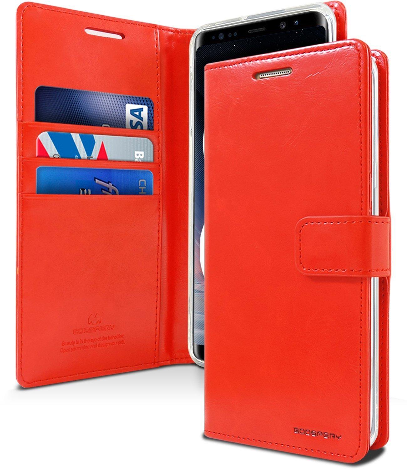 Goospery Samsung Galaxy S10e Blue Moon Diary Flip Cover with Card Slots, Phone Case/Cover